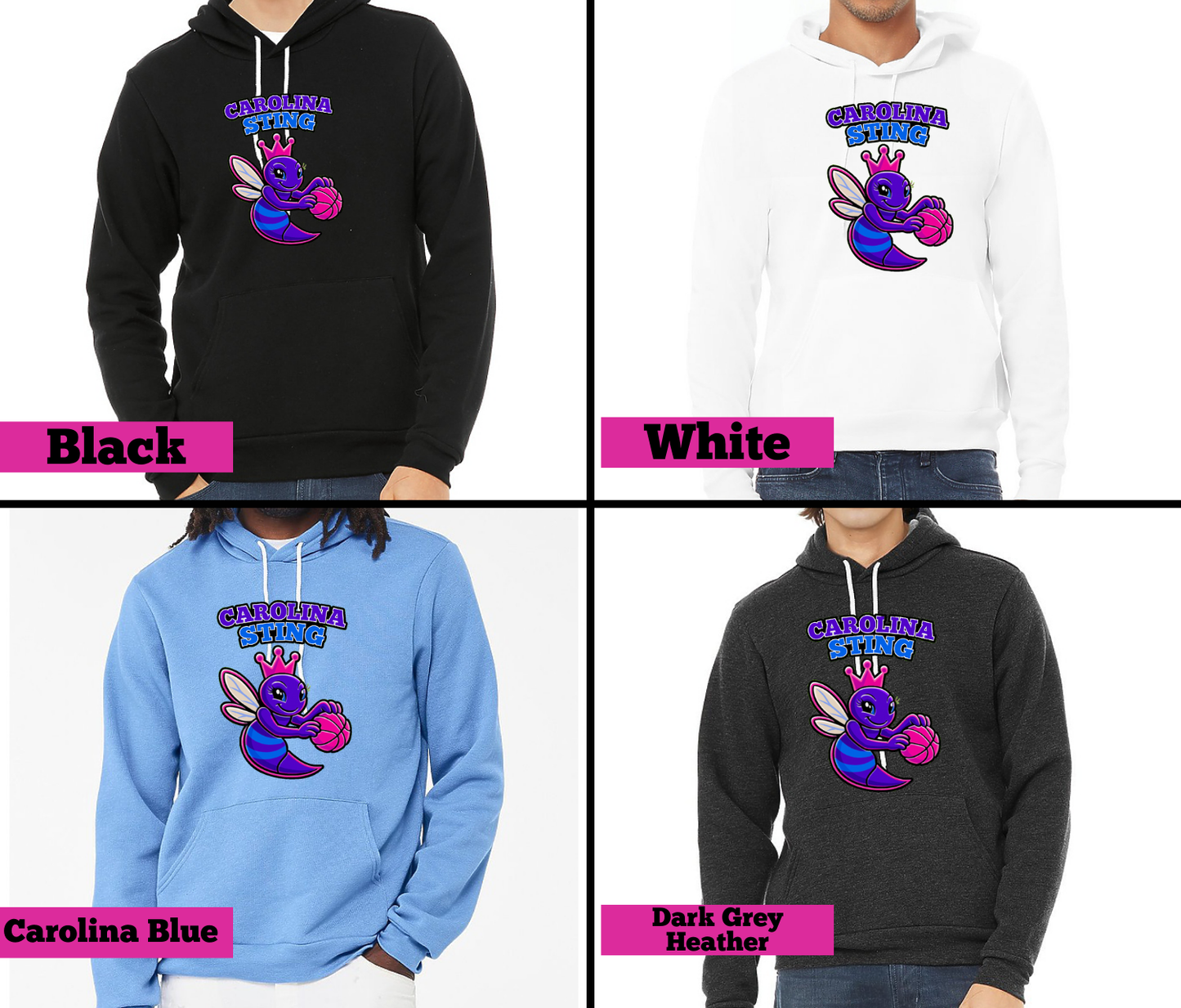 Carolina Sting Fundraiser- Adult Hoodie