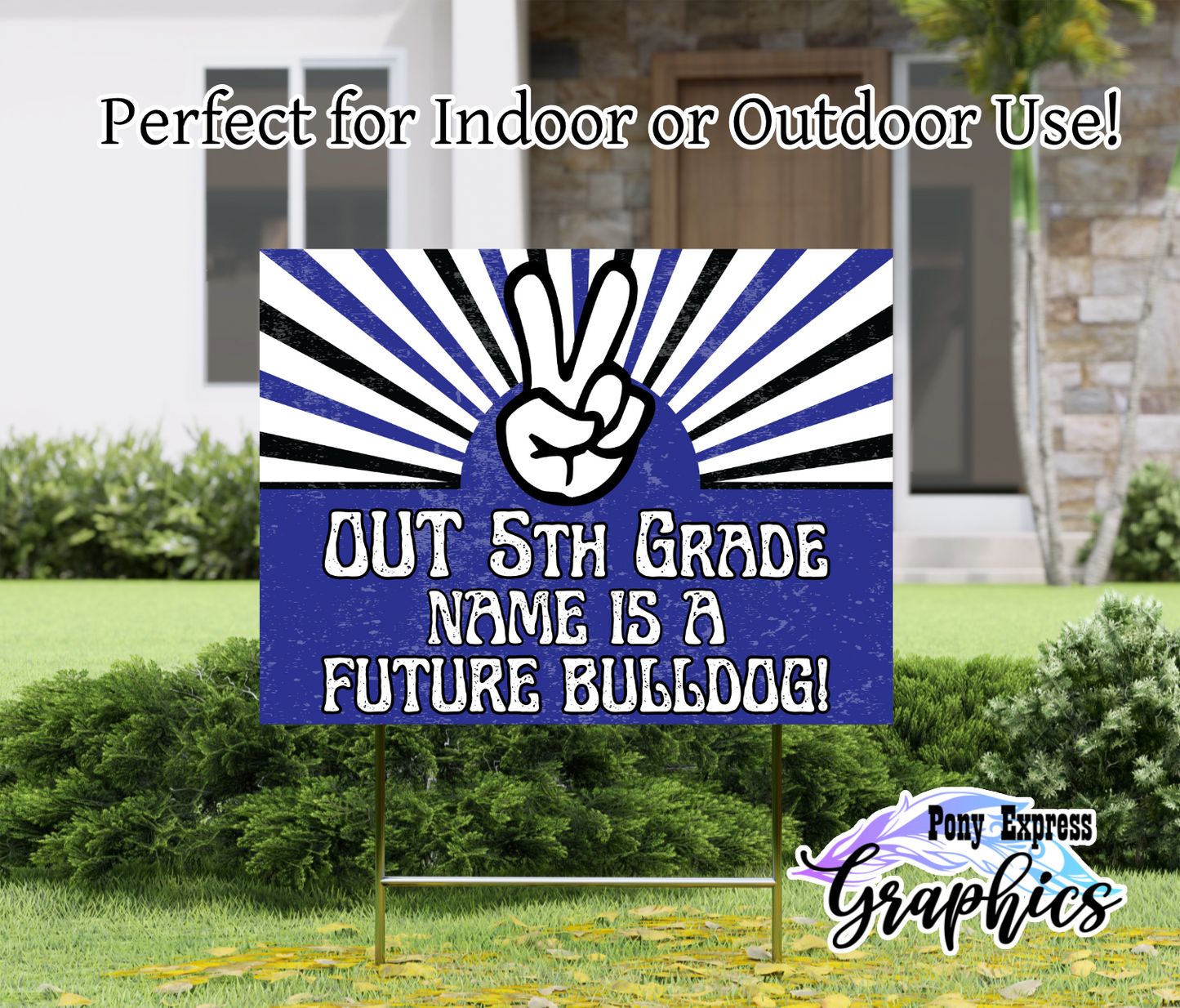 Custom Yard Signs: Future Middle Schooler