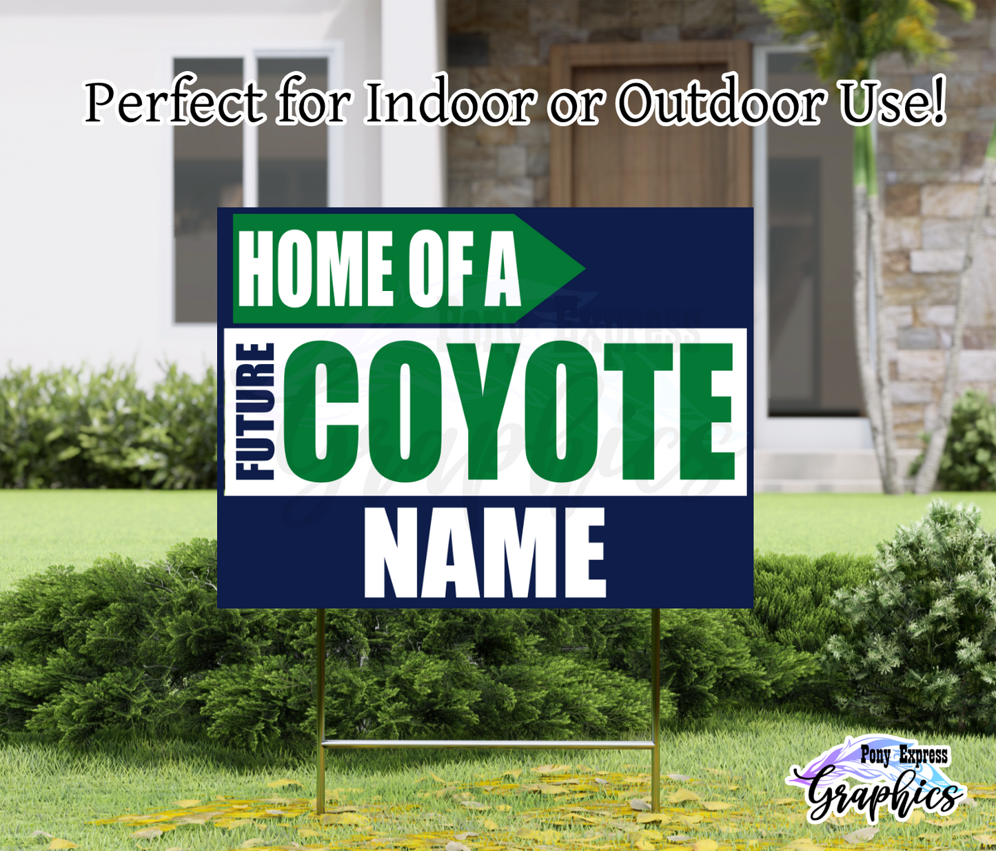 Custom Yard Signs: Home of A Future Middle Schooler