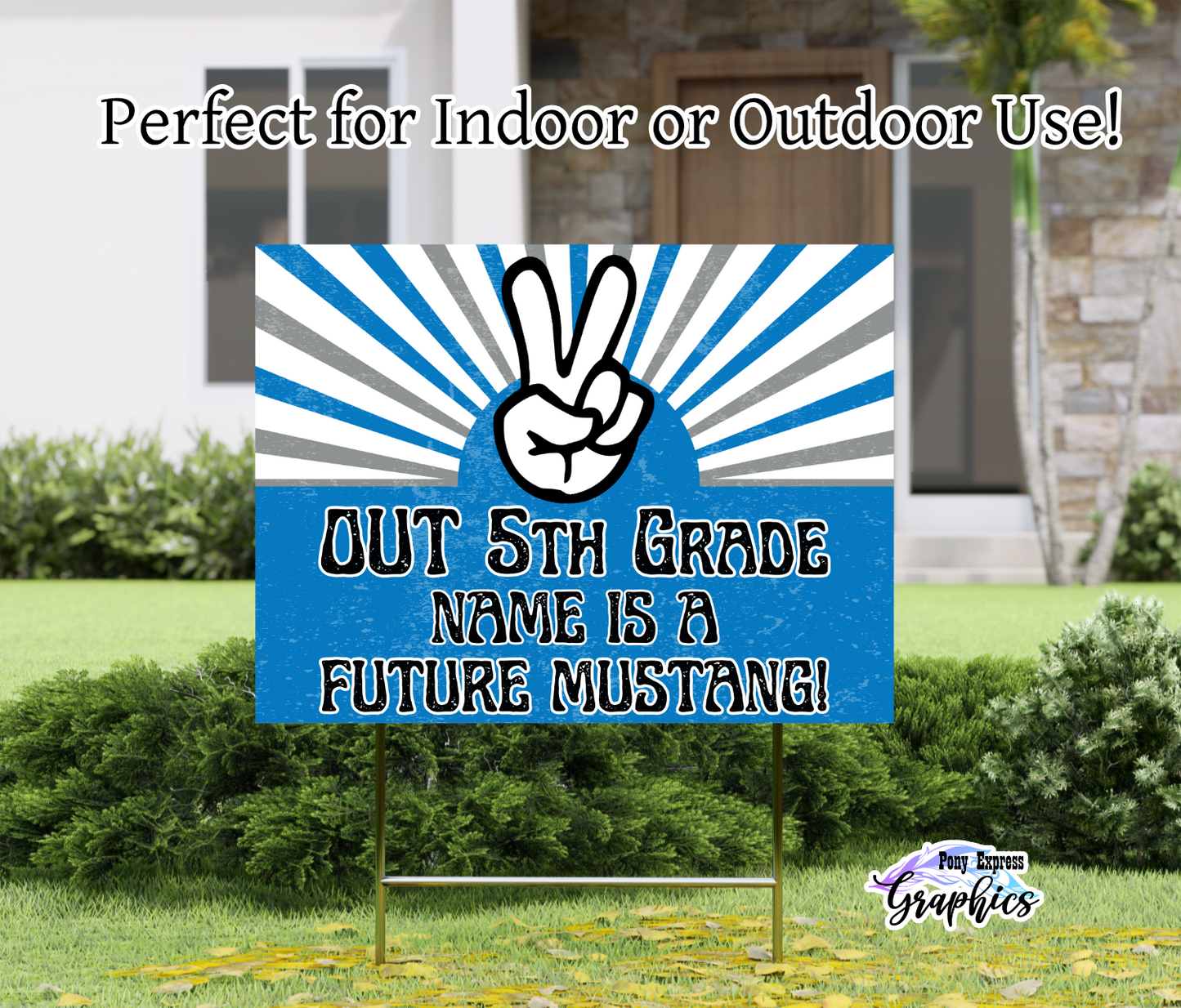 Custom Yard Signs: Future Middle Schooler