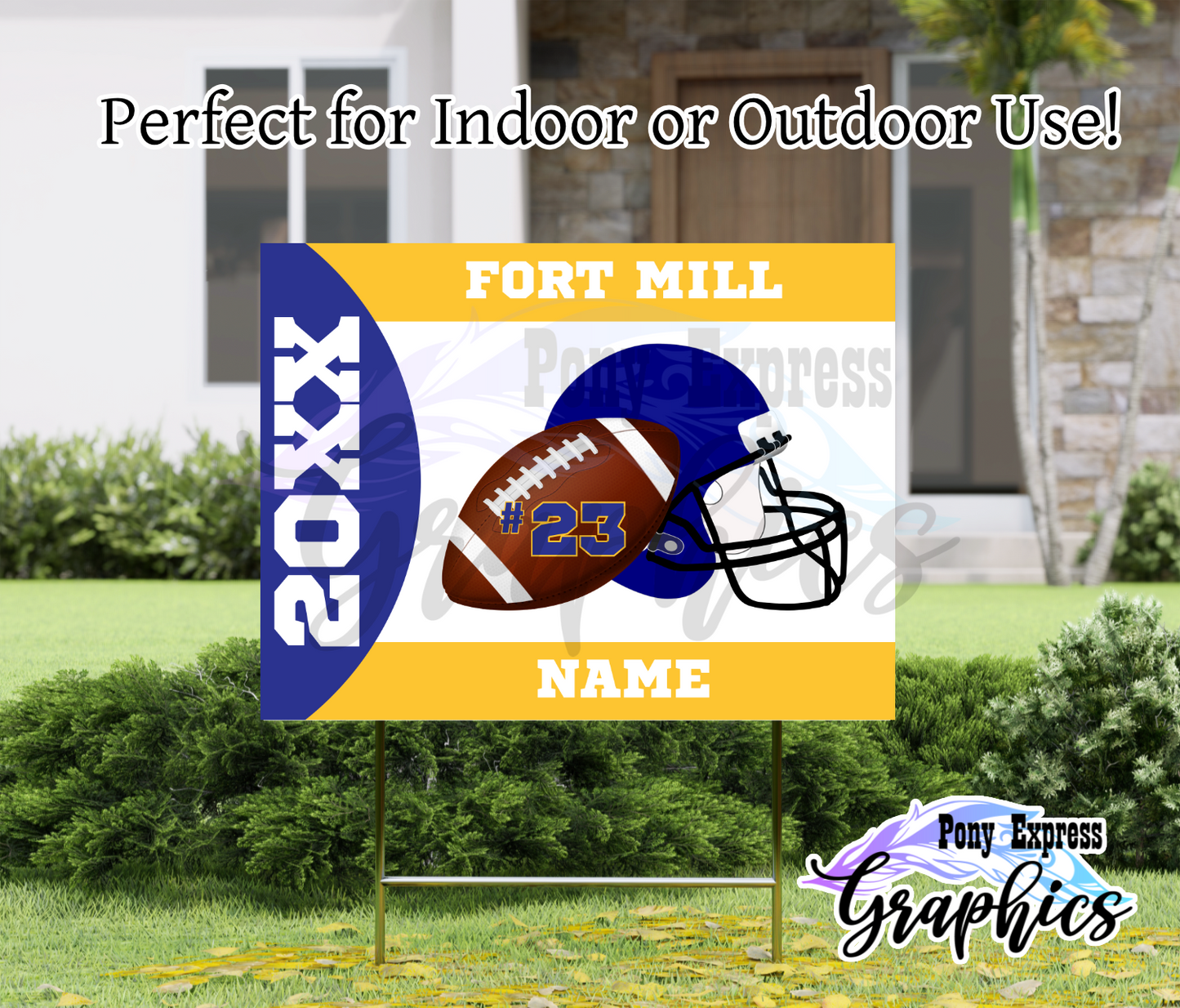 Fort Mill High School Football Yard Signs
