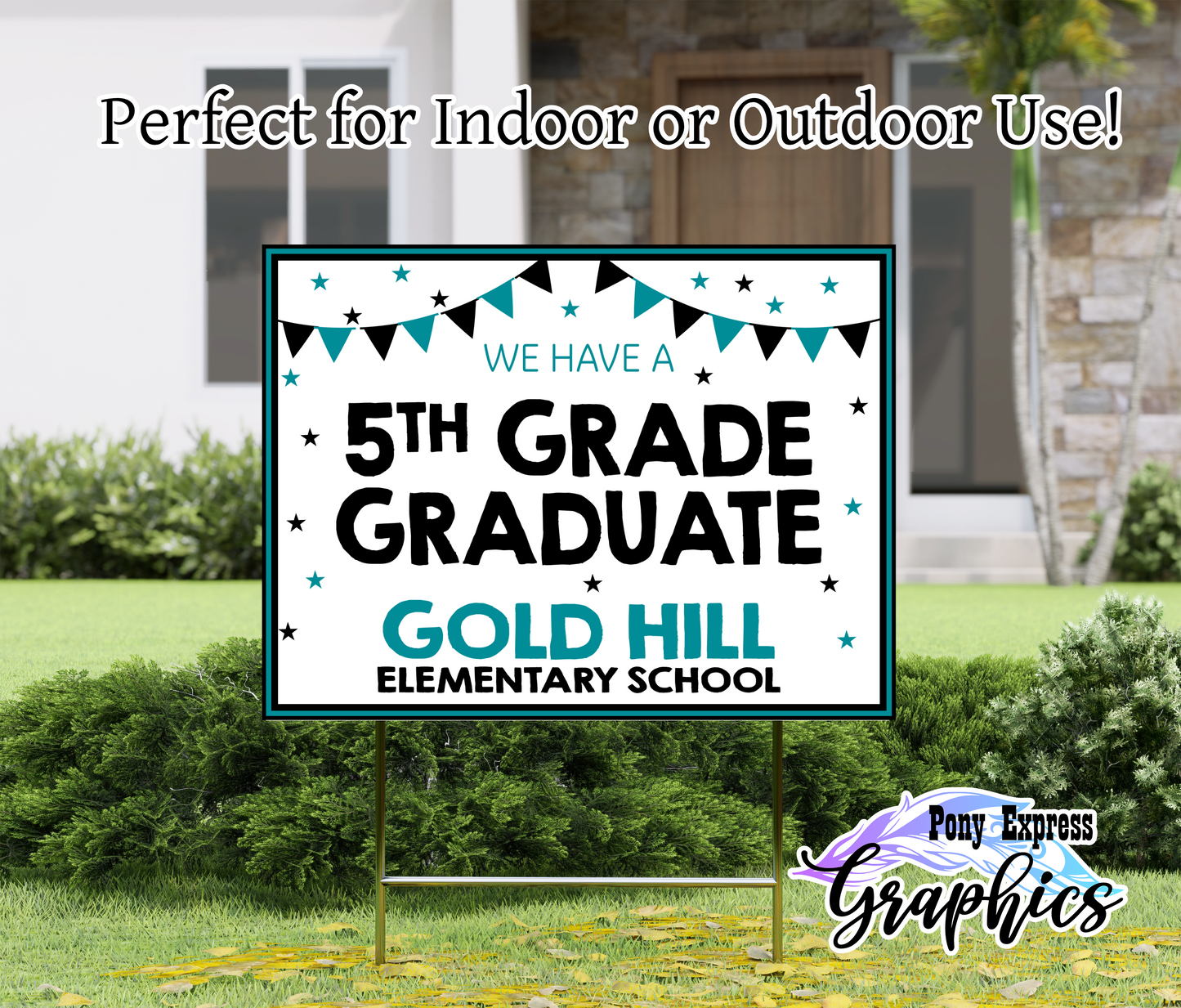 Custom Yard Signs: Gold Hill Elementary School