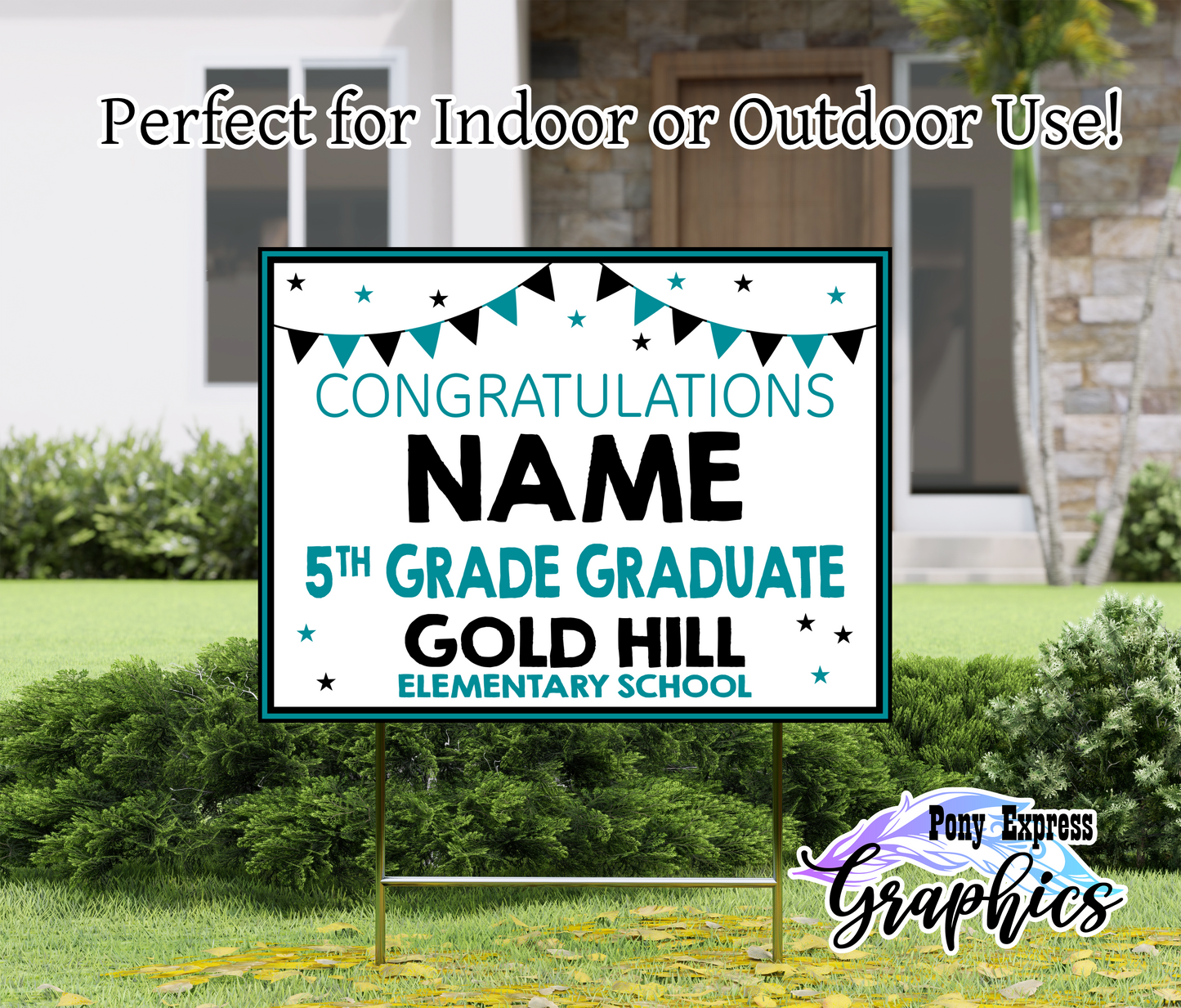 Custom Yard Signs: Gold Hill Elementary School