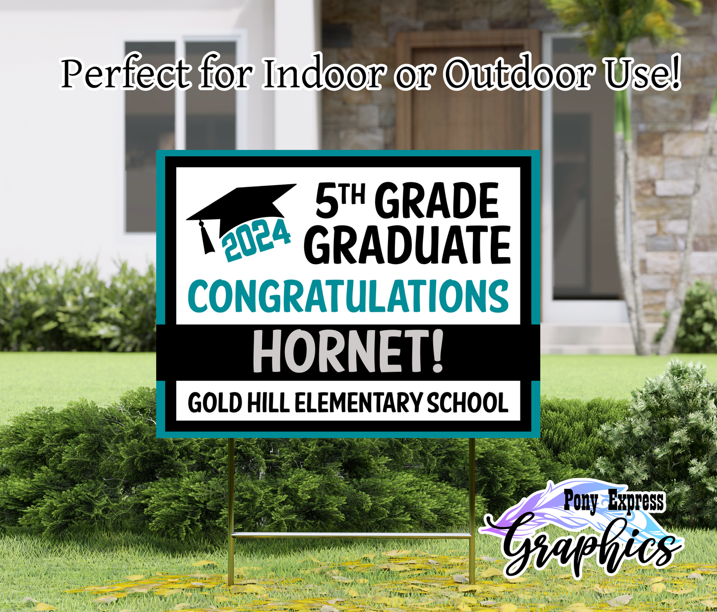 Custom Yard Signs: Gold Hill Elementary School
