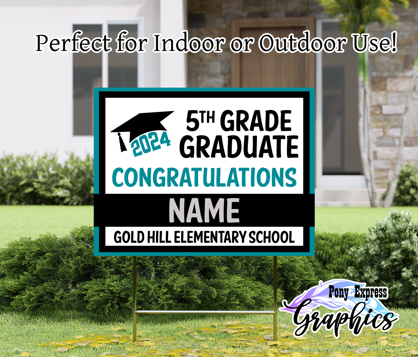 Custom Yard Signs: Gold Hill Elementary School