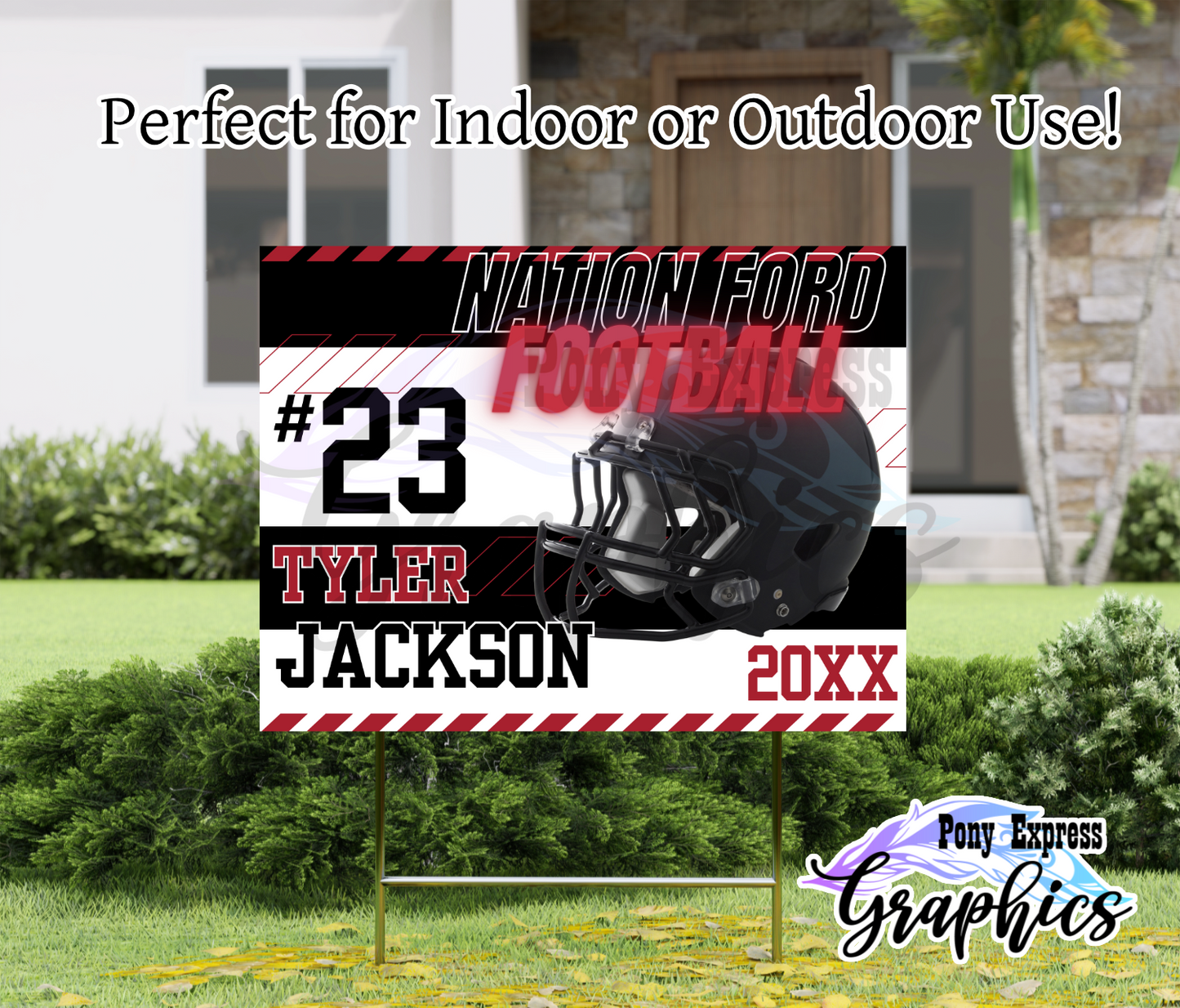 Nation Ford High School Football Yard Signs