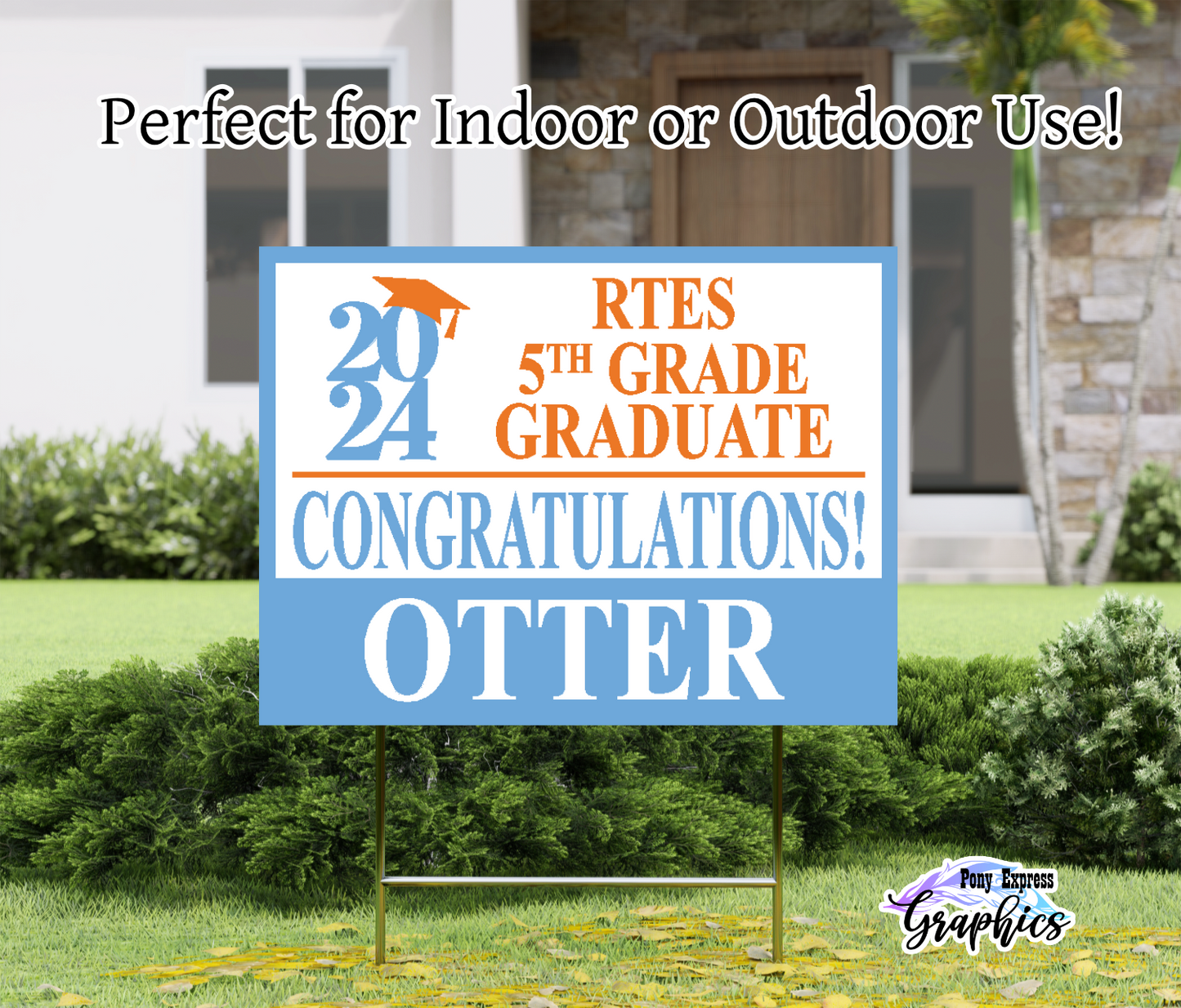 Custom Yard Signs: River Trail Elementary School