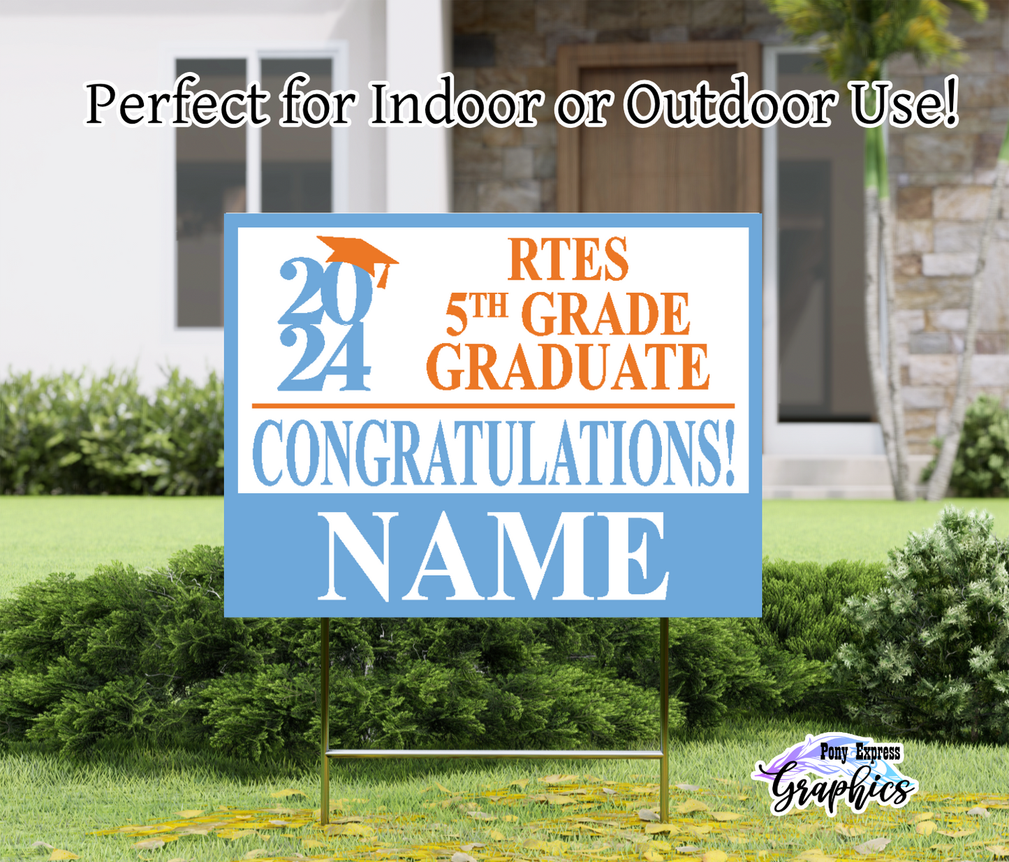 Custom Yard Signs: River Trail Elementary School