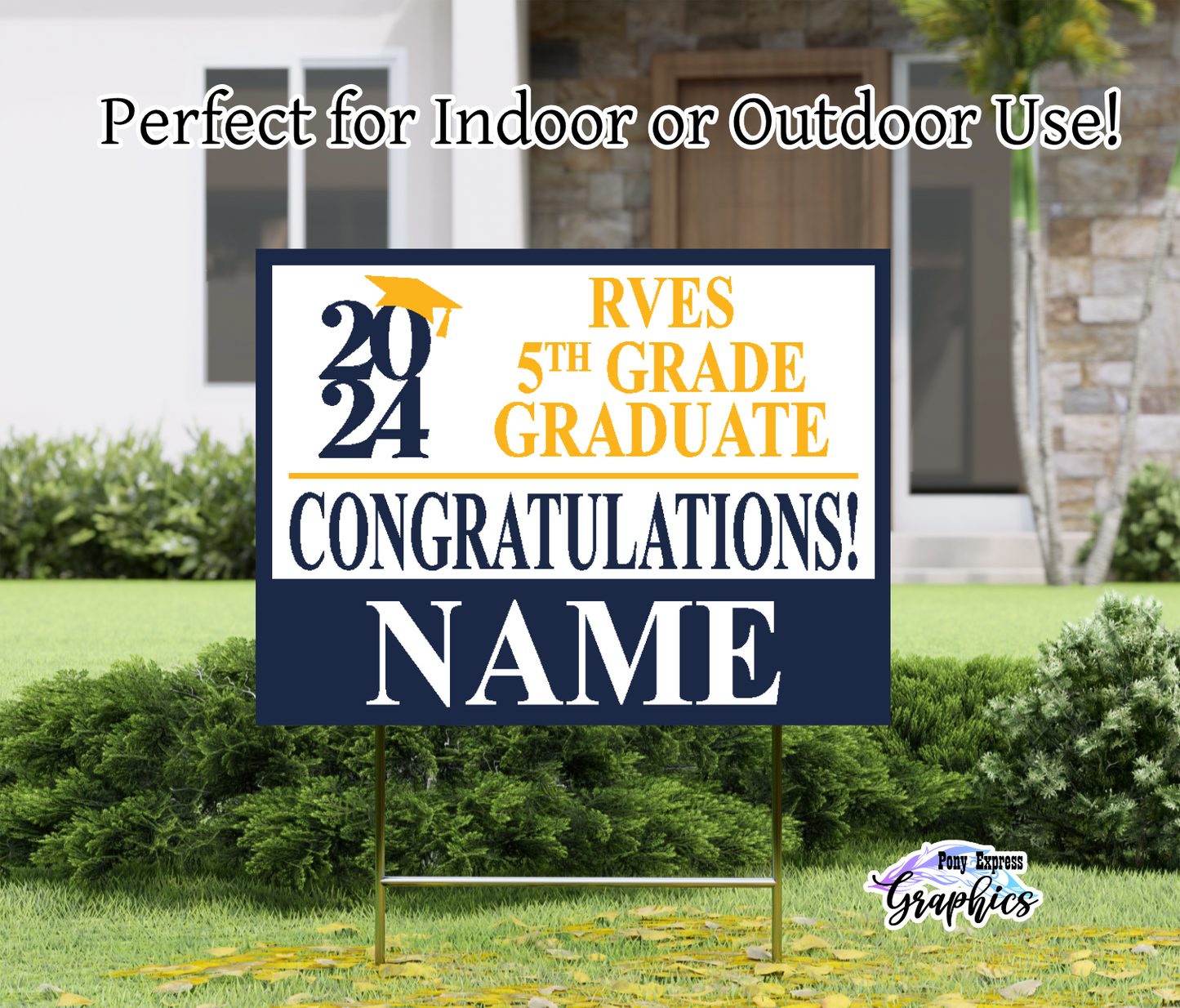 Custom Yard Signs: Riverview Elementary School