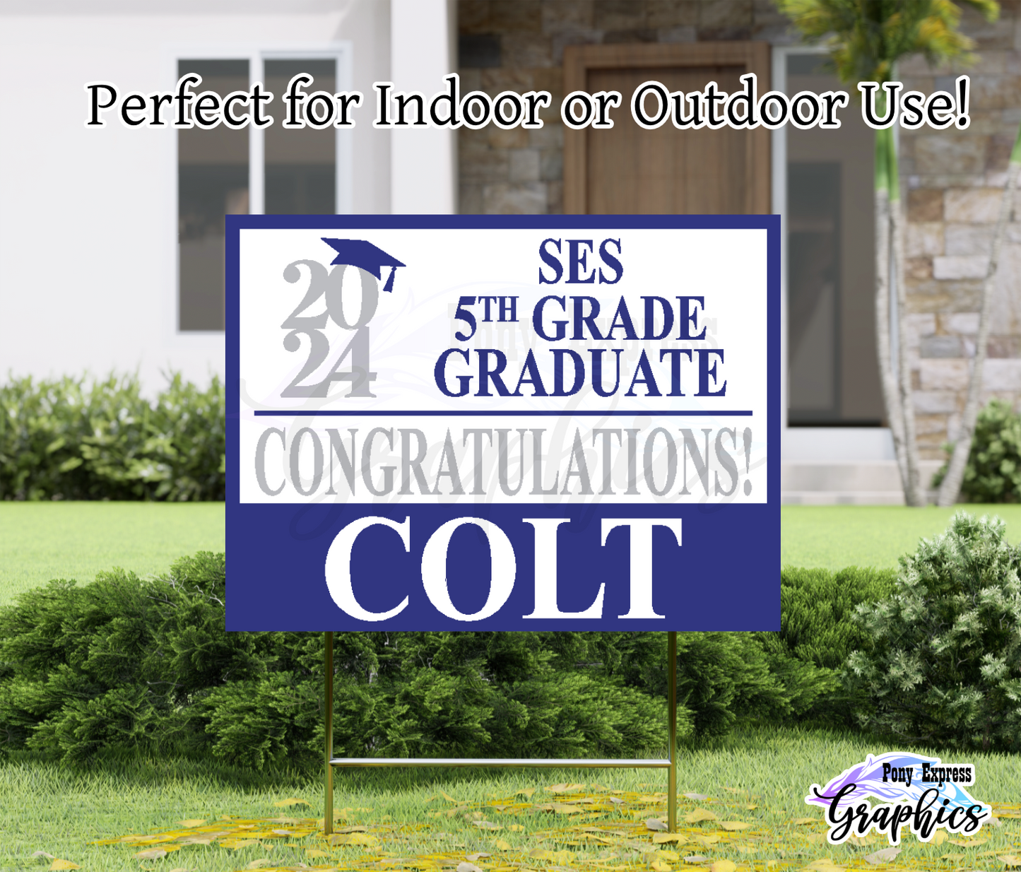 Custom Yard Signs: Springfield Elementary School