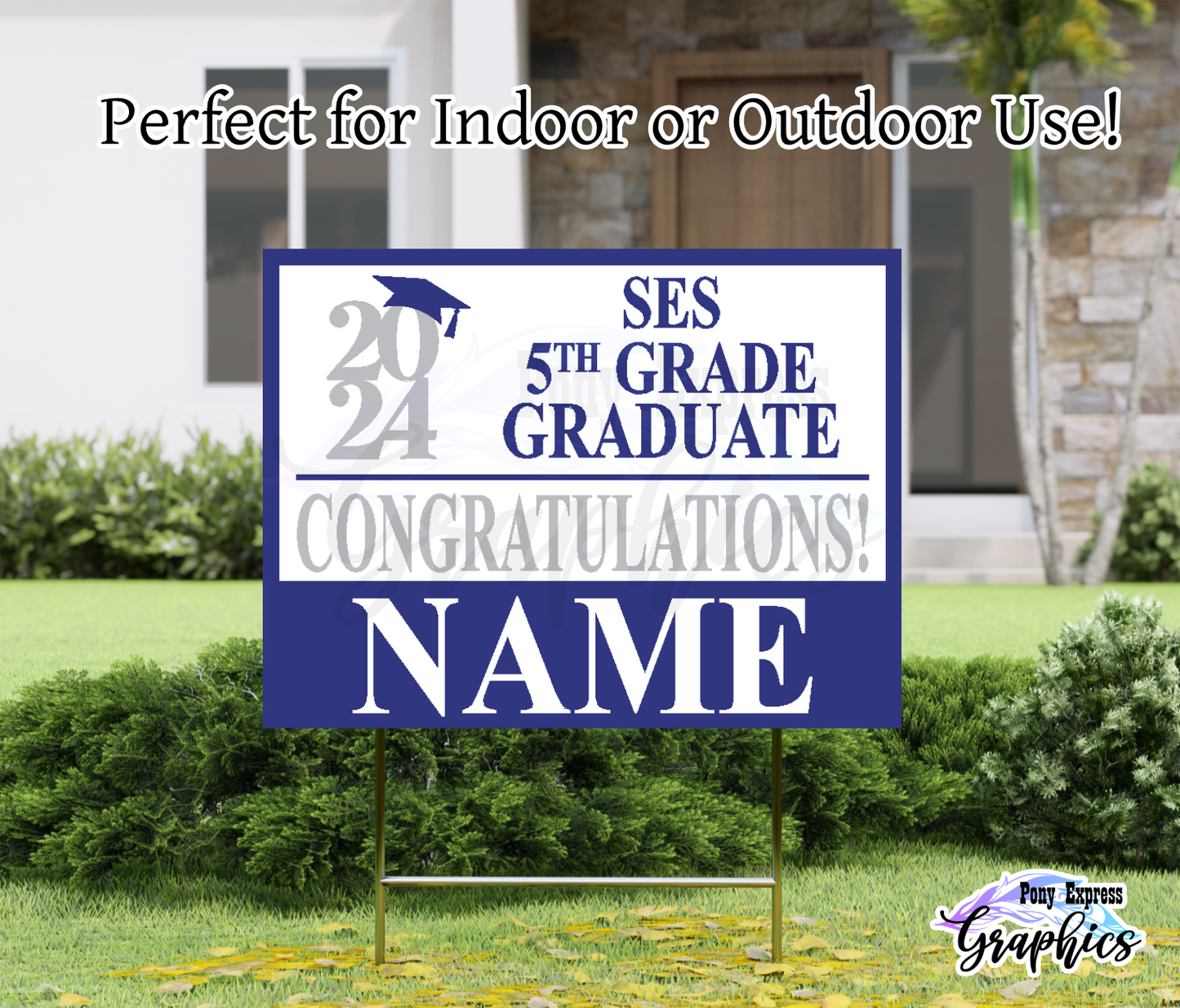 Custom Yard Signs: Springfield Elementary School