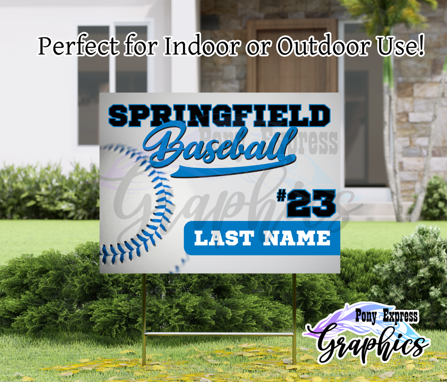 Baseball Yard Signs