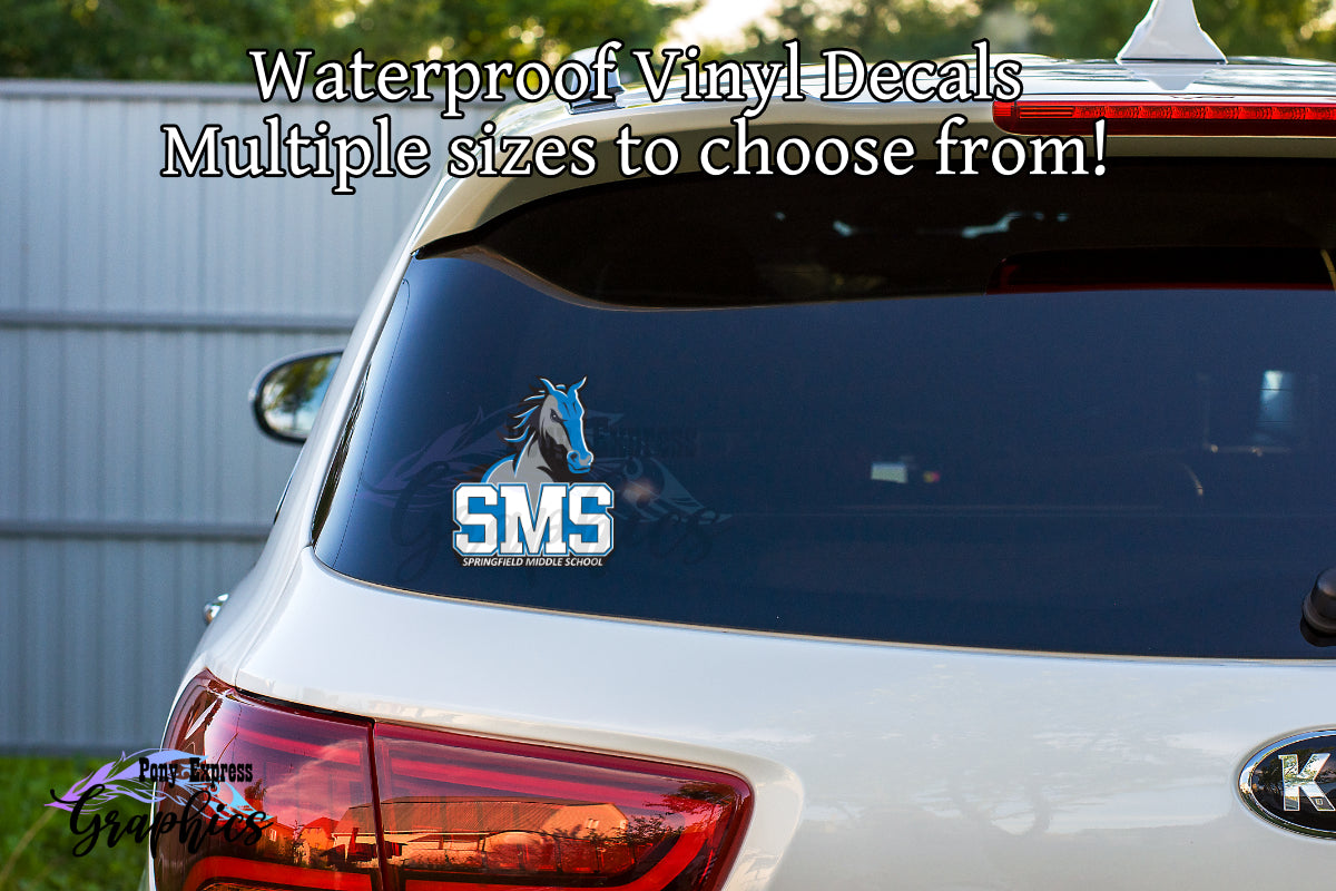 SMS - SMS logo decal