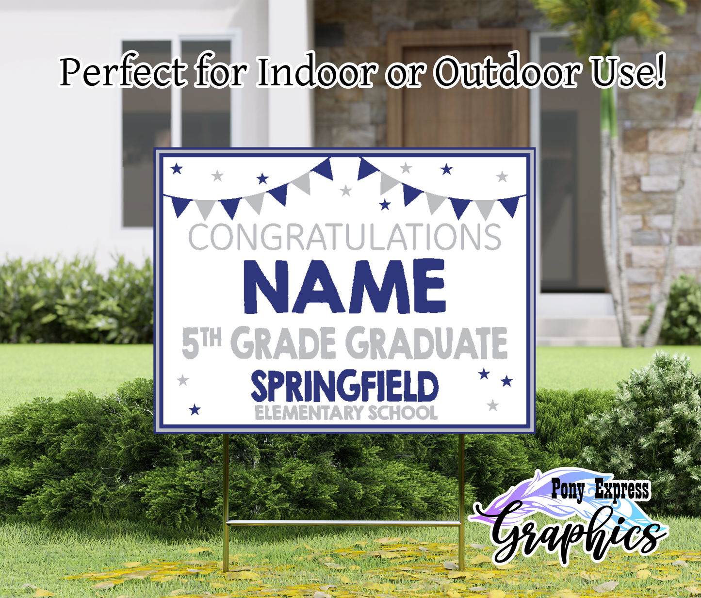 Custom Yard Signs: Springfield Elementary School