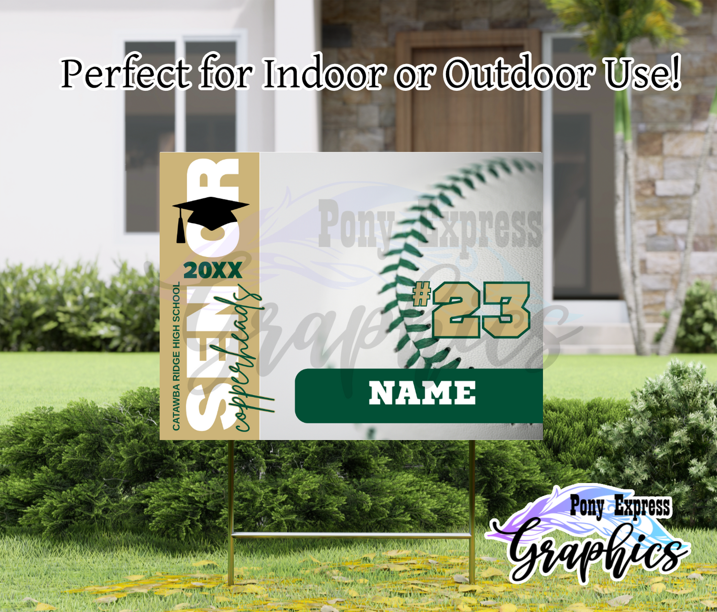CRHS Senior Baseball Yard Signs
