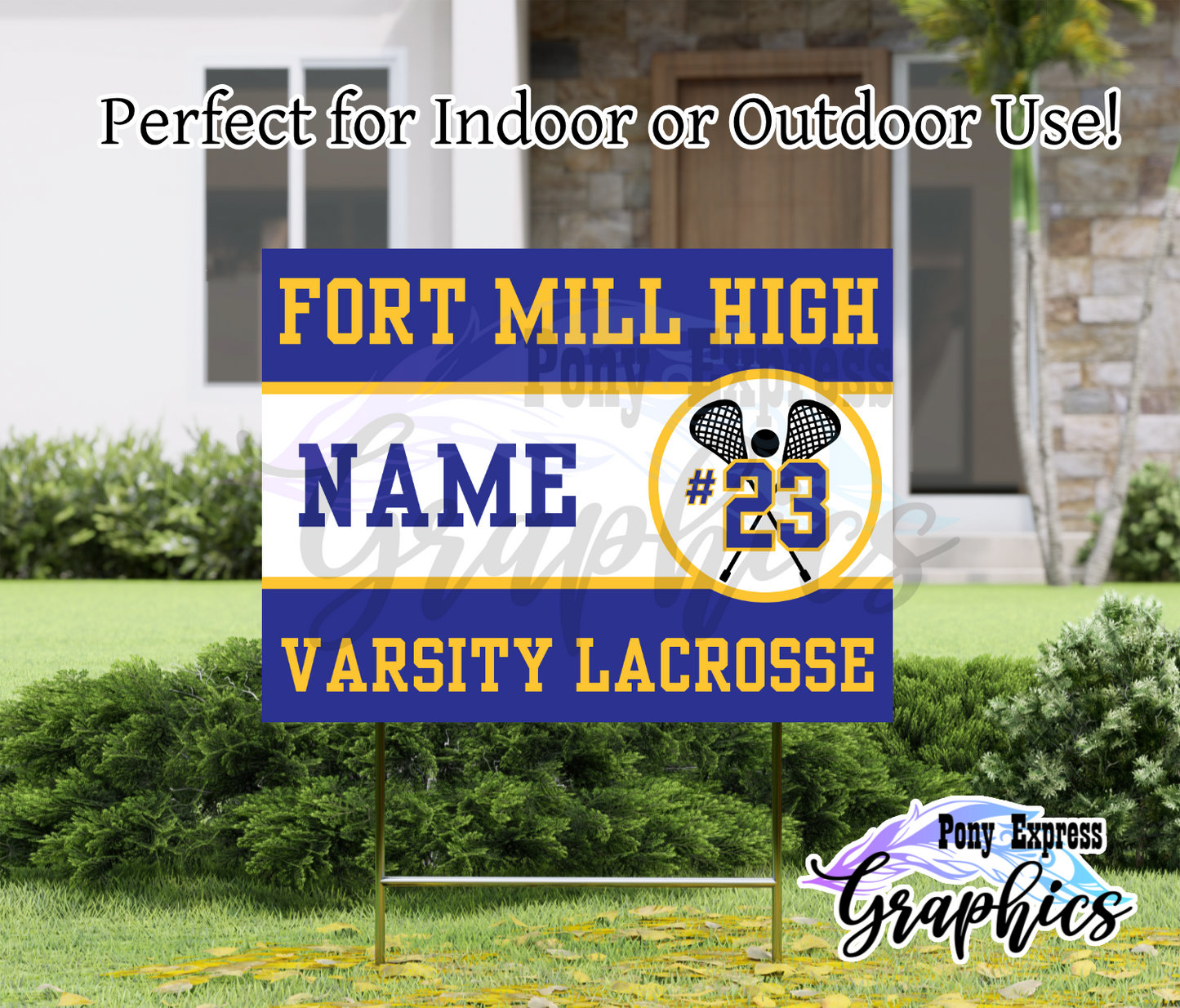 FMHS Varsity Lacrosse Yard Signs
