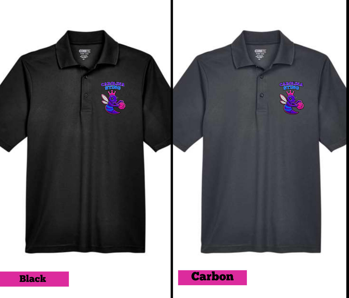 Carolina Sting Fundraiser- Dri Fit Polo