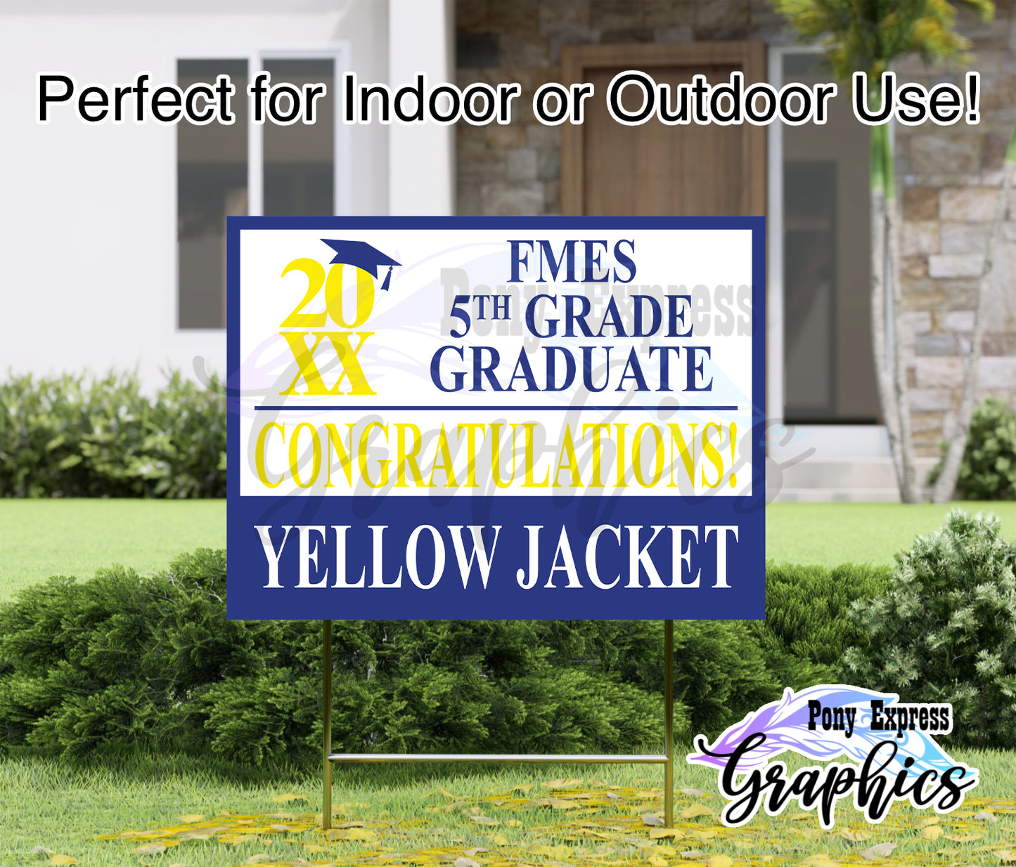 Custom Yard Signs: Fort Mill Elementary School