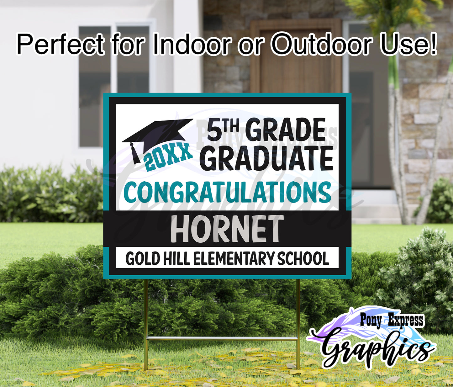 Custom Yard Signs: Gold Hill Elementary School