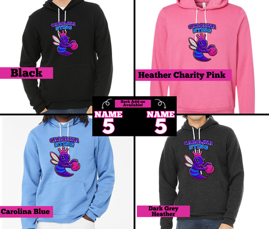 Carolina Sting Fundraiser-  Adult Hoodie
