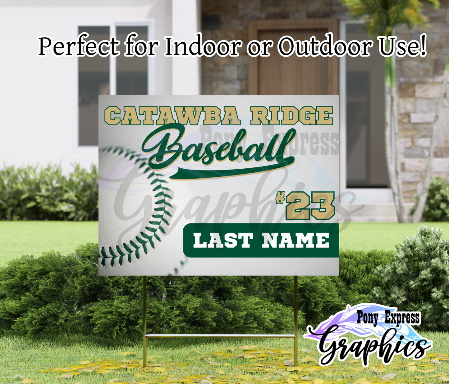 Baseball Yard Signs