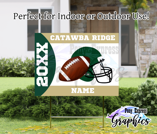Catawba Ridge High School Football Yard Signs