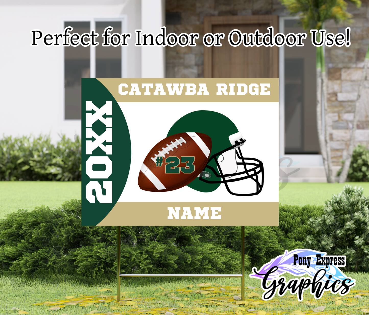 Catawba Ridge High School Football Yard Signs