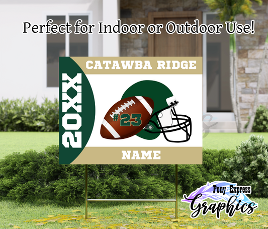 Catawba Ridge High School Football Yard Signs