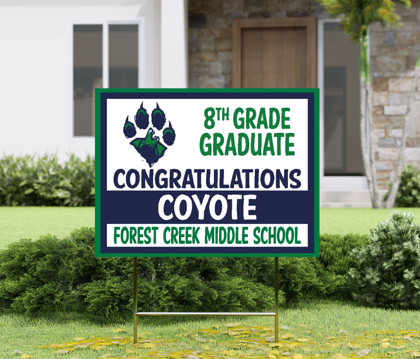 FCMS Graduation Yard Sign Fundraiser