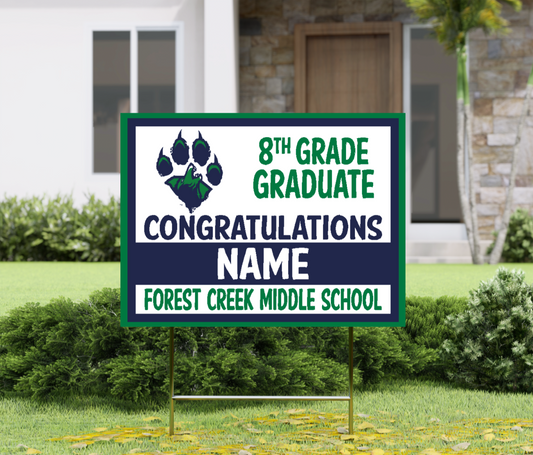 FCMS Graduation Yard Sign Fundraiser