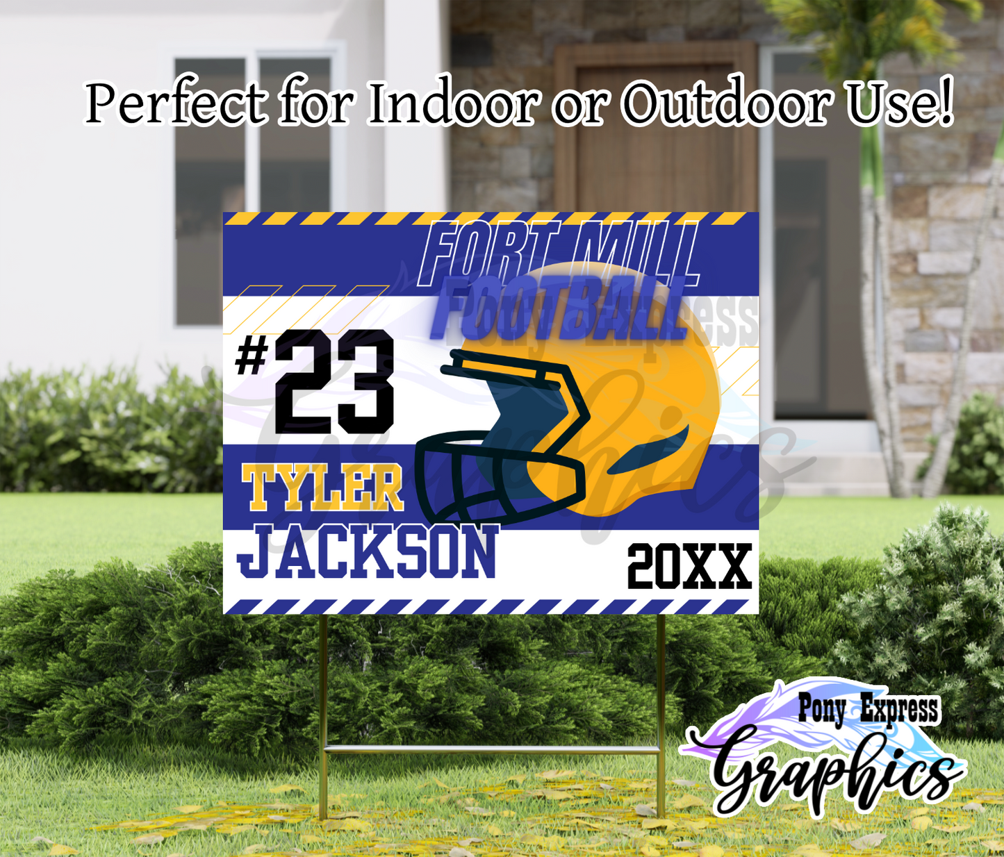 Fort Mill High School Football Yard Signs