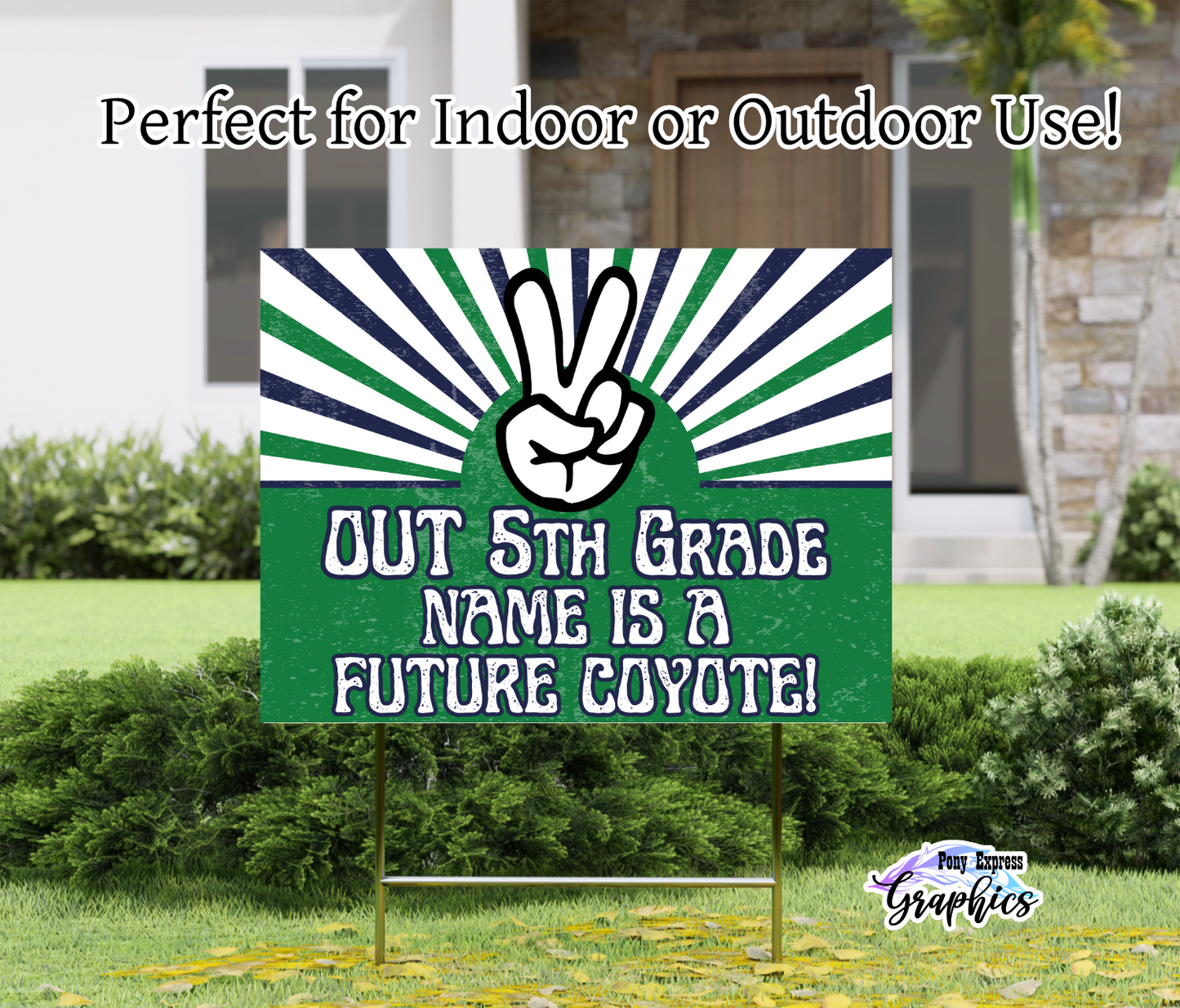 Custom Yard Signs: Future Middle Schooler