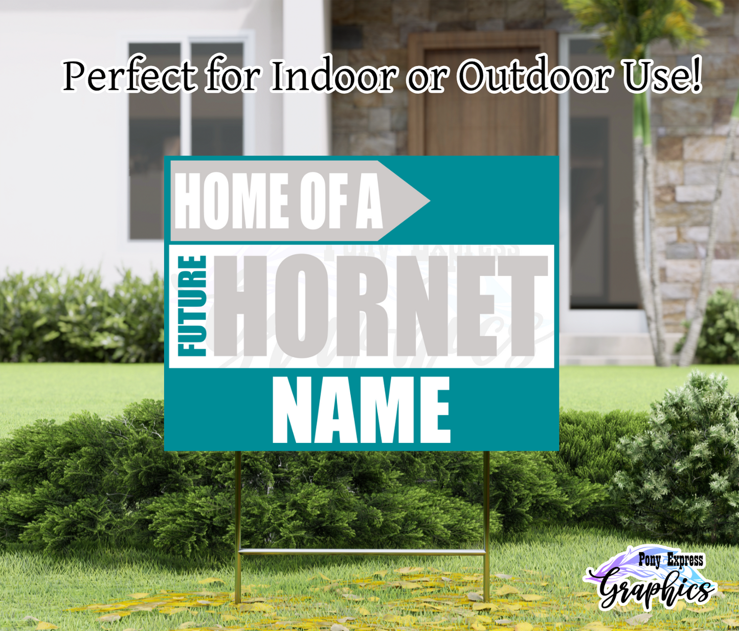 Custom Yard Signs: Home of A Future Elementary