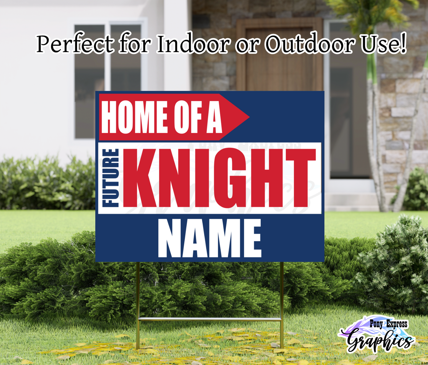 Custom Yard Signs: Home of A Future Elementary