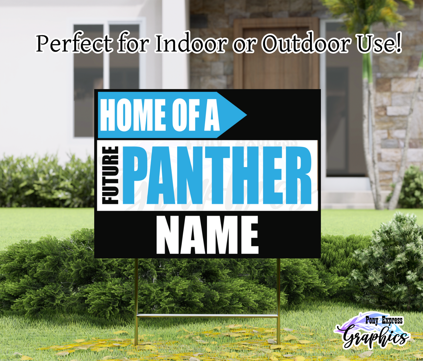 Custom Yard Signs: Home of A Future Elementary