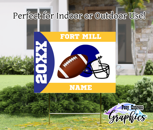 Fort Mill High School Football Yard Signs