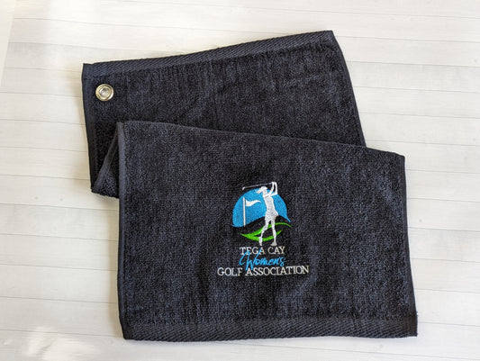 TCWGA Embroidered Golf Towel