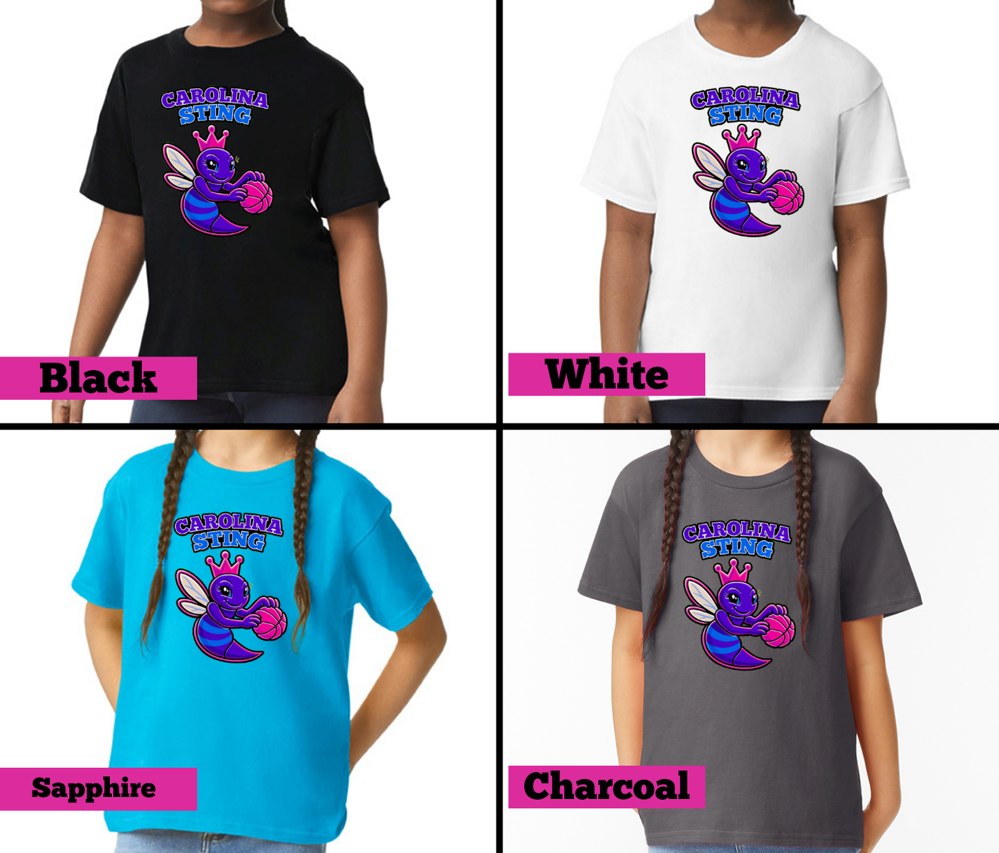 Carolina Sting Fundraiser -  Youth Softspun T-Shirt