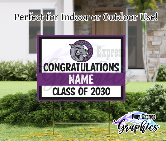 BTMS - Graduation Yard Sign Fundraiser