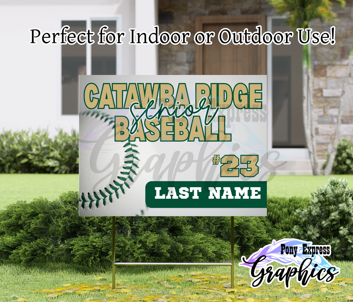CRHS Senior Baseball Yard Signs
