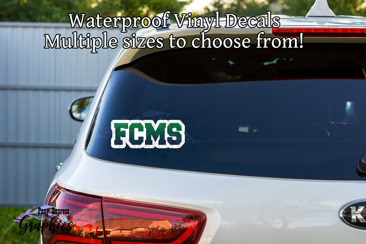 FCMS Vinyl Decals
