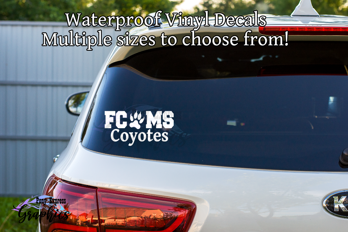 FCMS Vinyl Decals