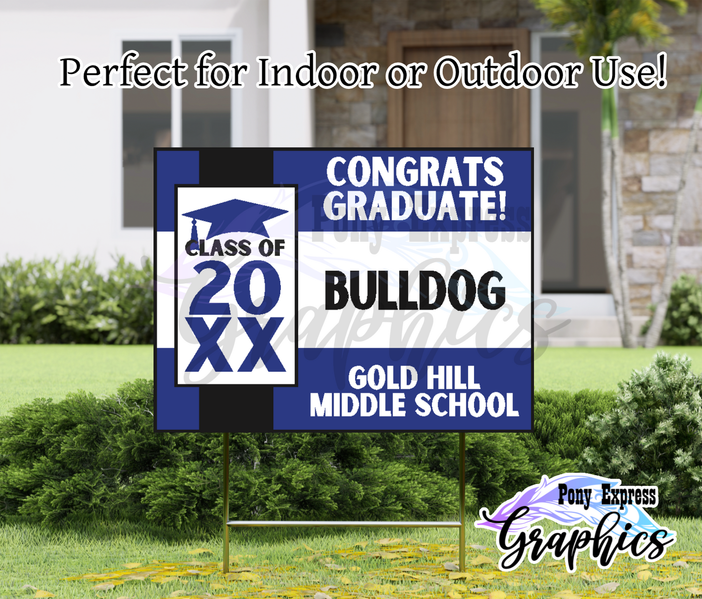 2026 Custom Yard Signs: Gold Hill Middle School