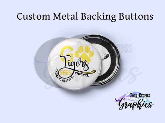 SFES Go Tigers Button