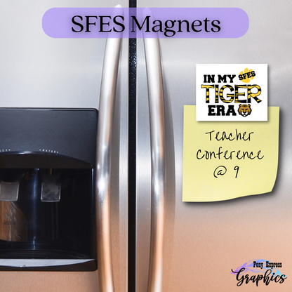SFES Tiger Era (No Heart) Magnet