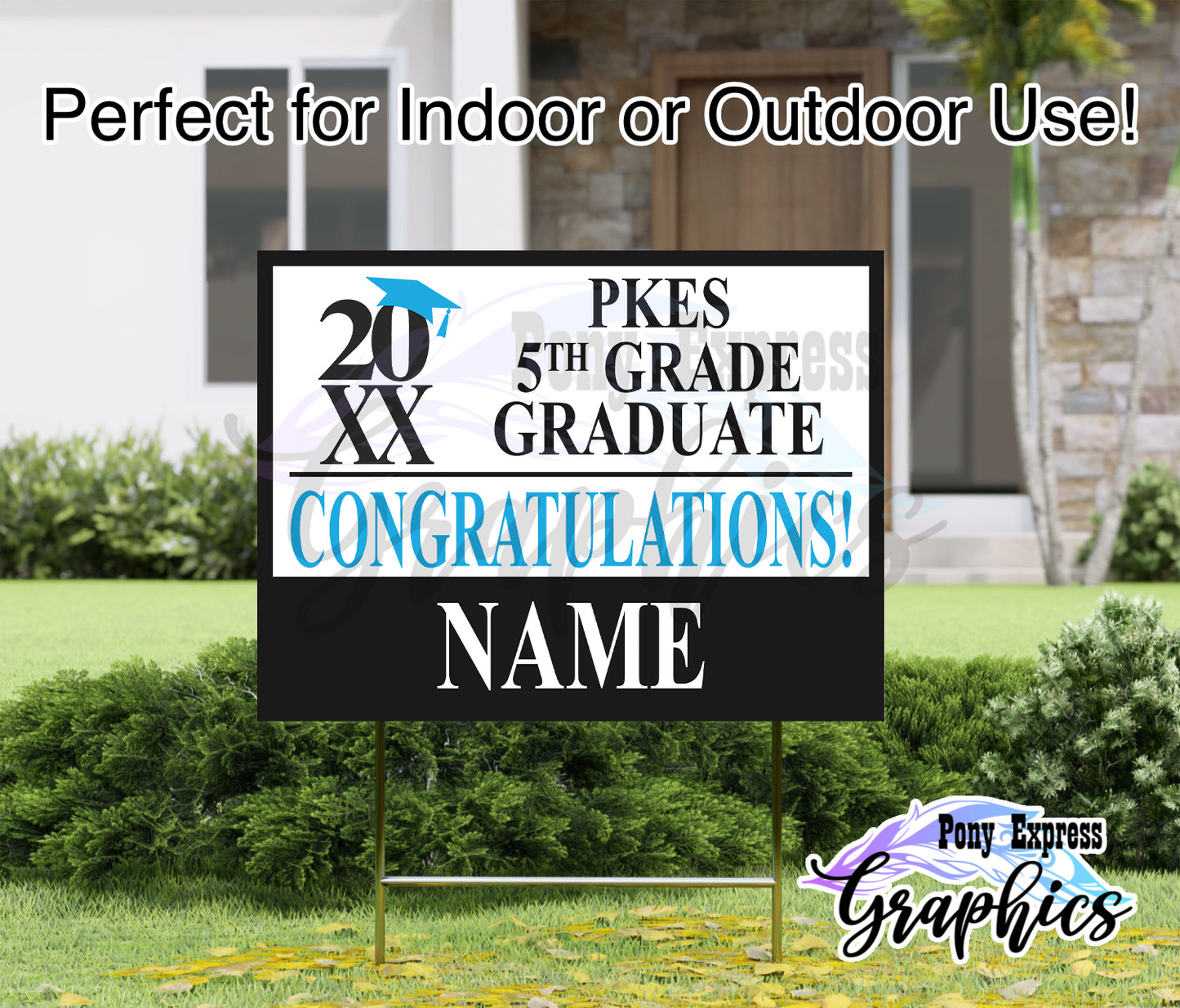 Custom Yard Signs: Pleasant Knoll Elementary School