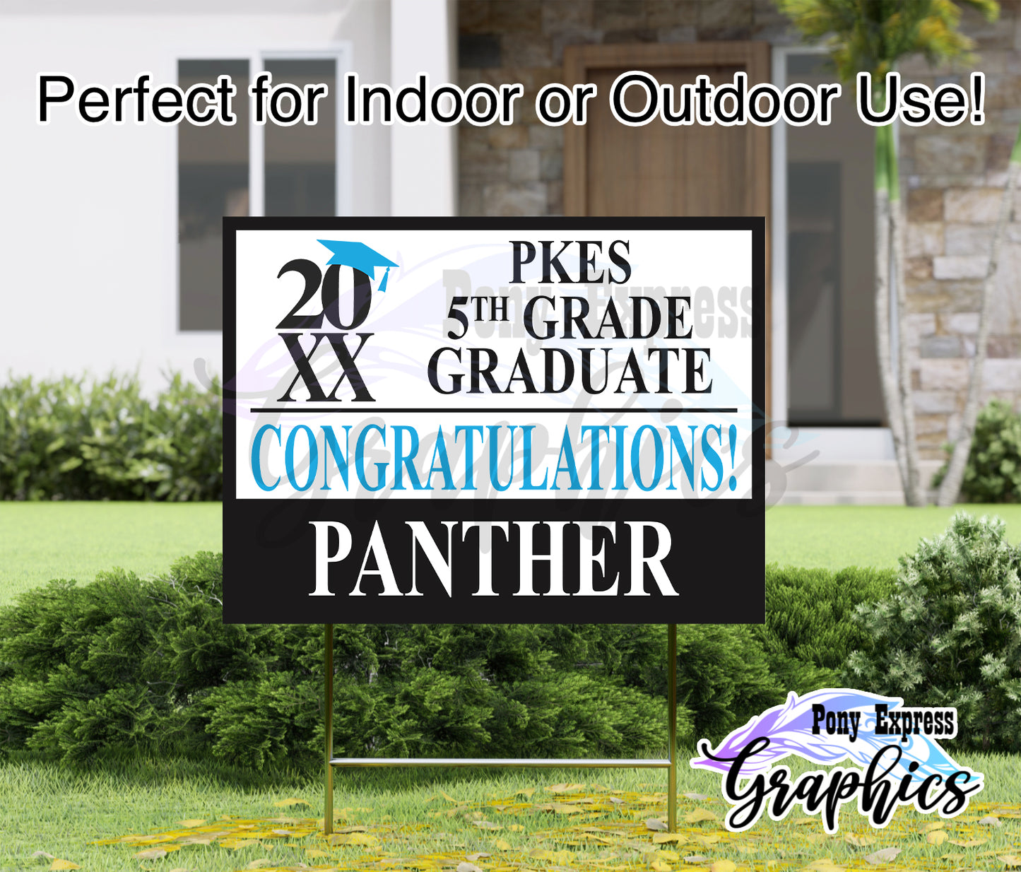 Custom Yard Signs: Pleasant Knoll Elementary School
