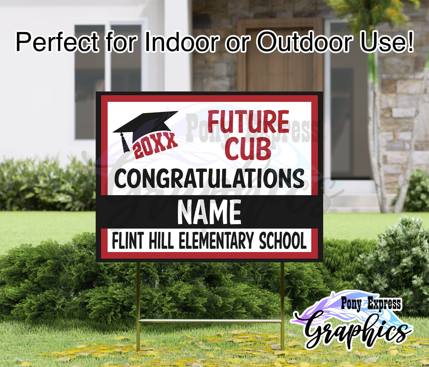 Custom Yard Signs: Future Kindergartener