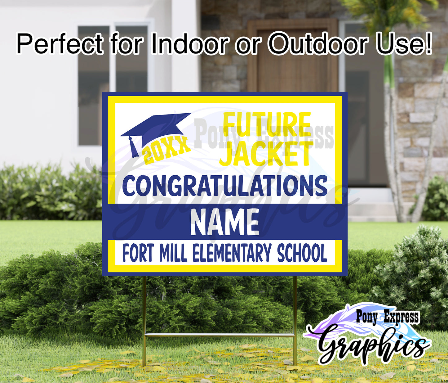 Custom Yard Signs: Future Kindergartener