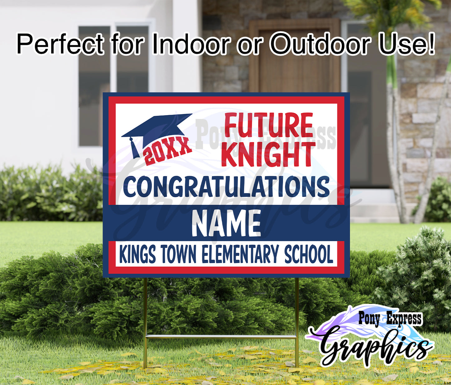 Custom Yard Signs: Future Kindergartener